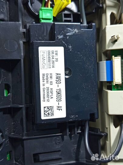 Плафон освещения потолочный, передний Jaguar XJ X