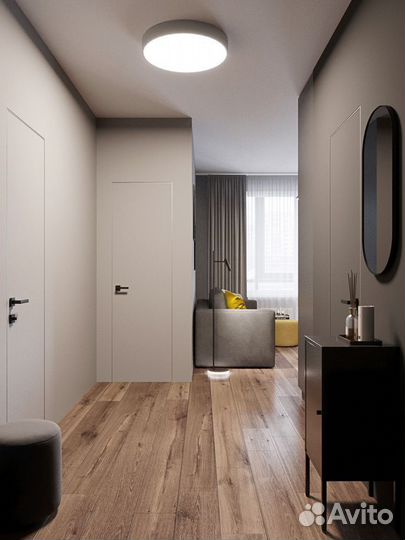 Скрытые межкомнатные двери в наличии и на заказ