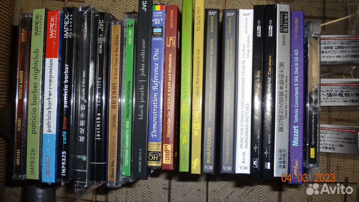 Аудиофильск.CD Jazz,Classical Music