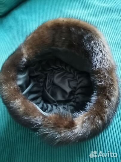 Шапка норковая женская