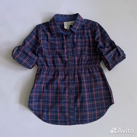 Рубашка для девочки 104 110