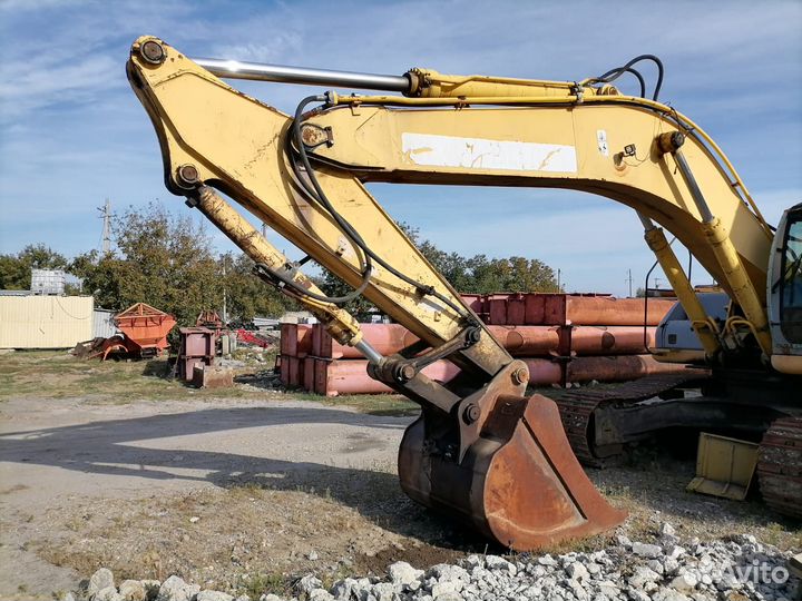 Гусеничный экскаватор New Holland E385, 2007