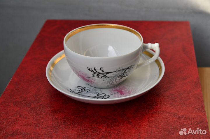 Чашка с блюдцем