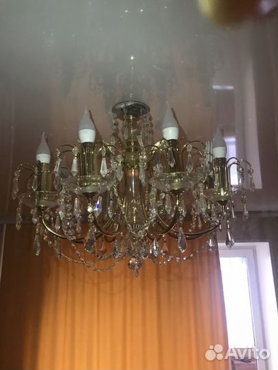 Люстра хрустальная