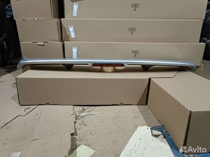 Спойлер ваз 2114 цвет серебристый