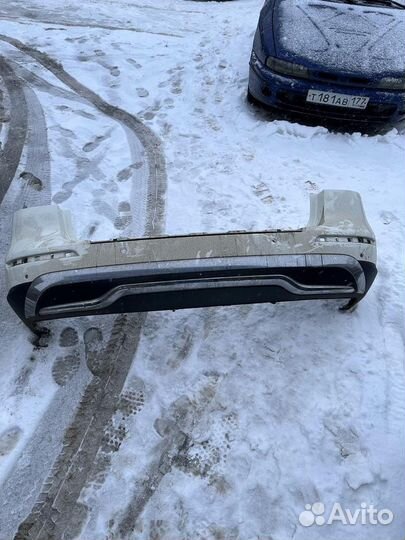 Бампер задний на mercedes ML W166