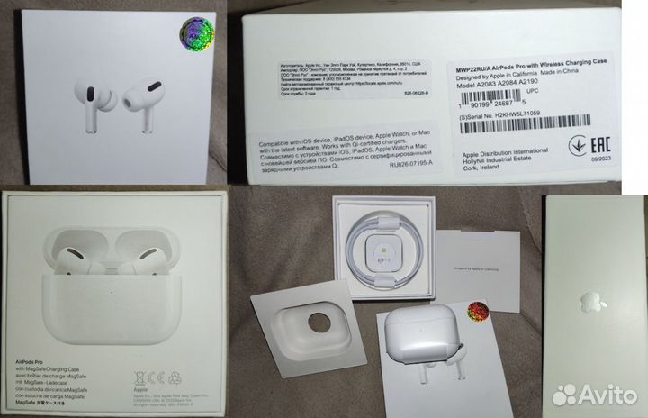 Наушники беспроводные AirPods Pro 2. Новые