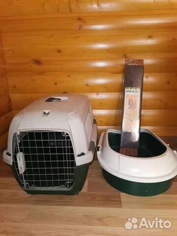 Клетка, Когтеточка, лоток