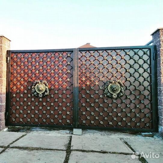 Кованые ворота