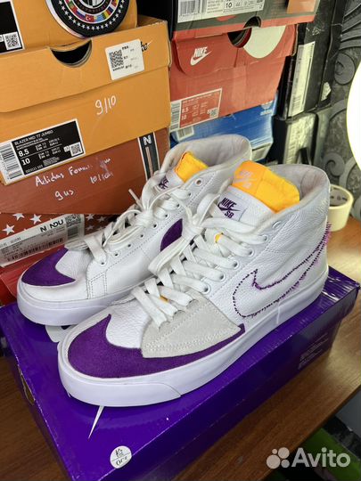 Nike blazer zoom 77 mid purple найк оригинал