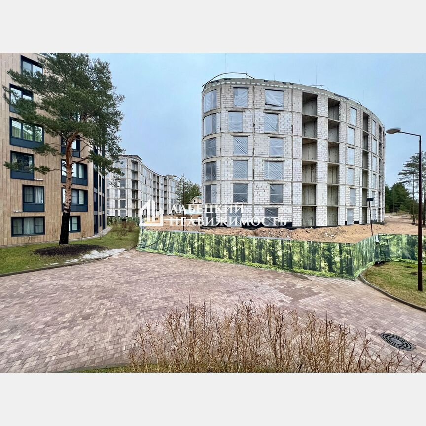 2-к. апартаменты, 60,1 м², 2/6 эт.