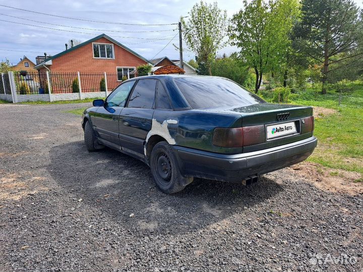Audi 100 2.3 МТ, 1992, 281 823 км
