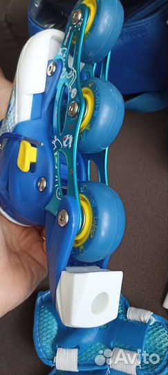 Новые Ролики детские раздвижные. Размер 26-29