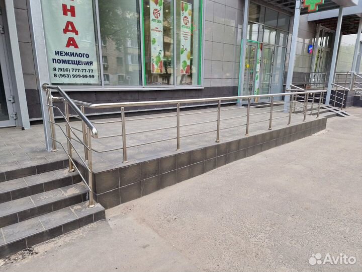 Перила из нержавейки