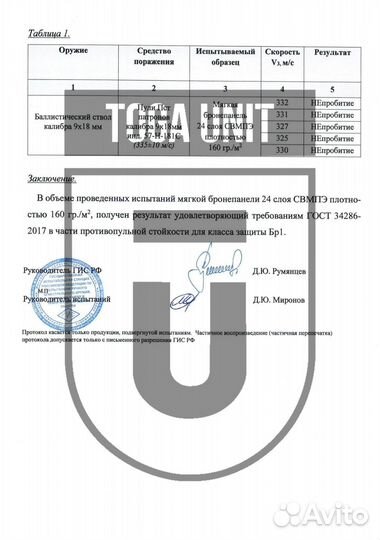 Баллистика в плитник Атом Gear Craft