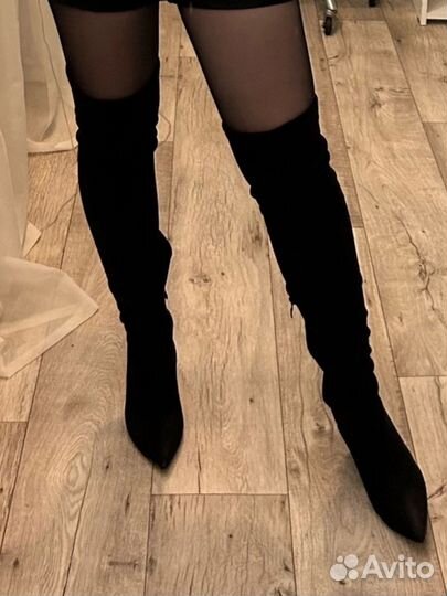 Сапоги ботфорты демисезонные 37 р