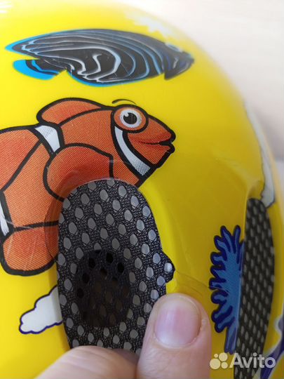 Детский шлем защитный велосипедный