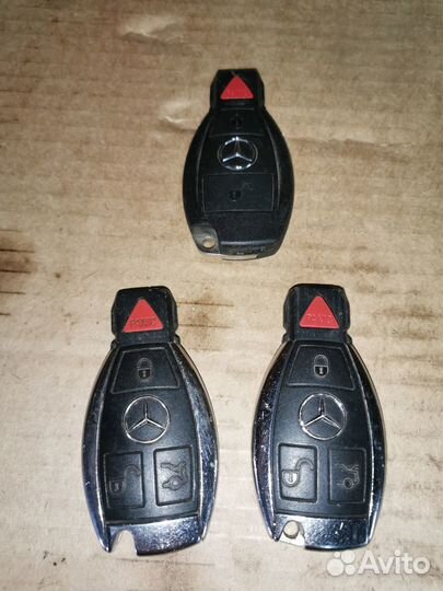 Ключ иммобилайзер Мерседес W203, W210, W211