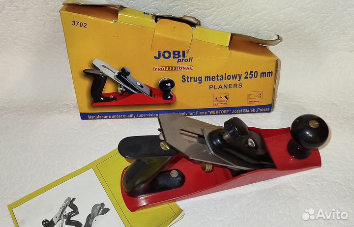 Металлический строгальный ручной рубанок Польша