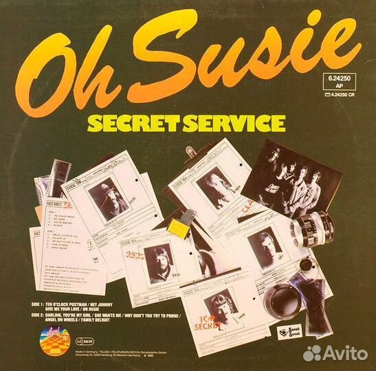 Винил Secret Service – Oh Susie LP