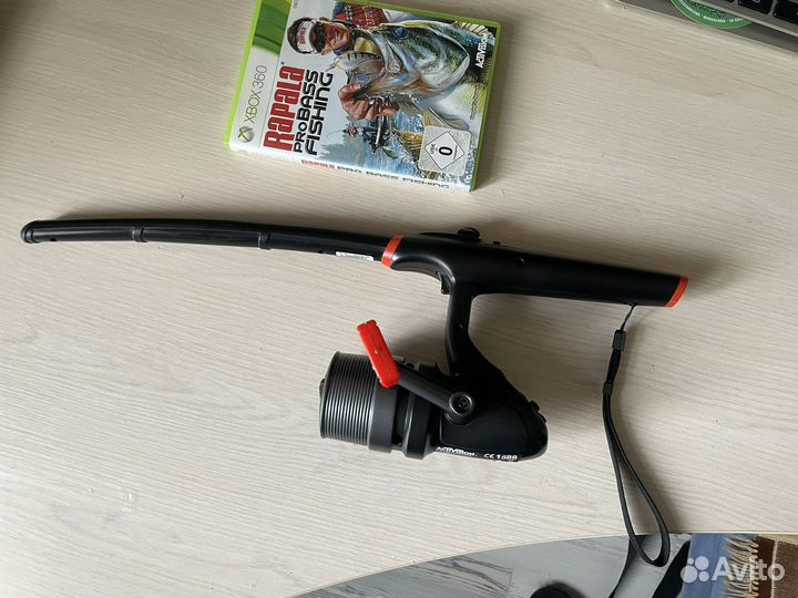 Rapala Pro Bass Fishing + Удочка Xbox360