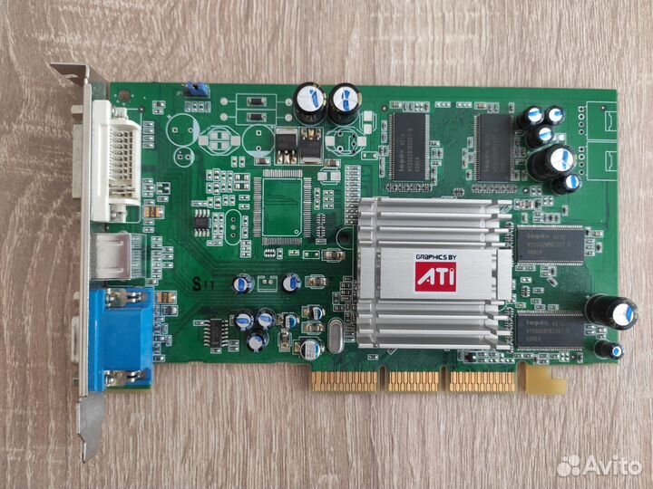 Ретро видеокарты AGP; очень ретро PCI