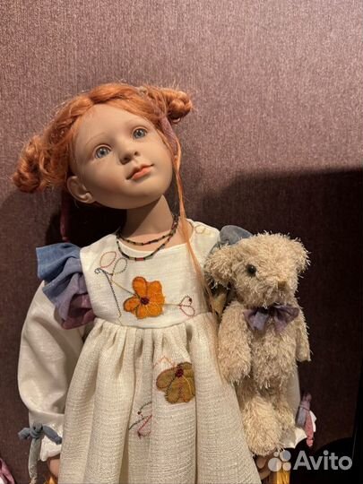 Кукла винил коллекционная германия