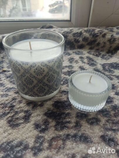 Свечи из кокосового воска