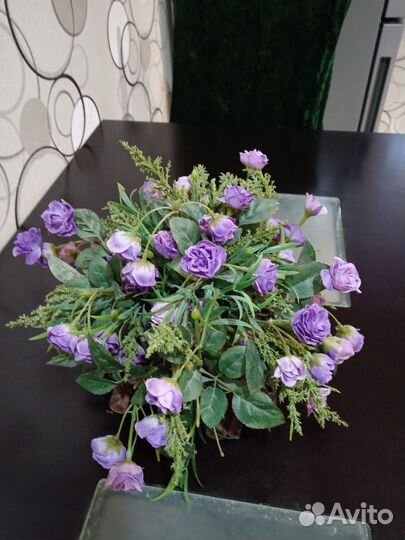 Искусственные цветы для декора