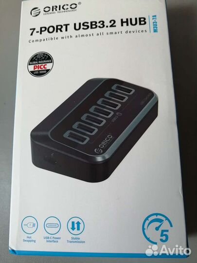 USB HUB orico 7 Ports USB 3,2