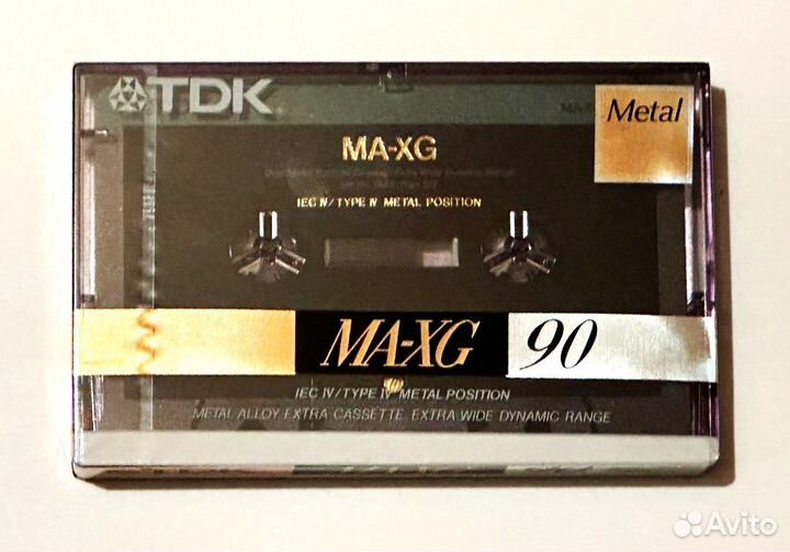 Аудиокассета TDK MA-XG 90