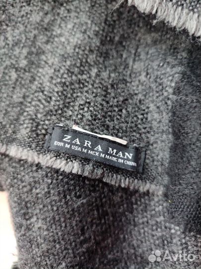 Пончо шарф накидка Zara man