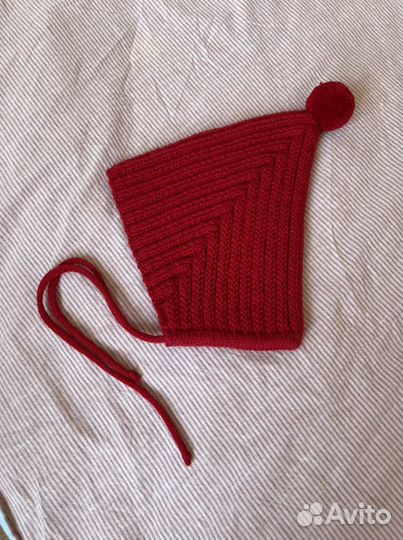 Шапка для девочки 4 - 6 лет