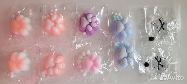 Сквиш лапка новые