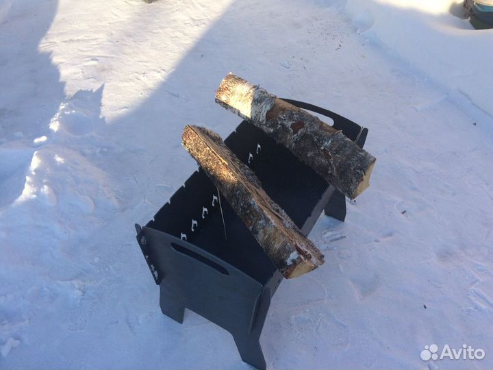 Мангал разборный, 550х300, толщина металла 3 мм