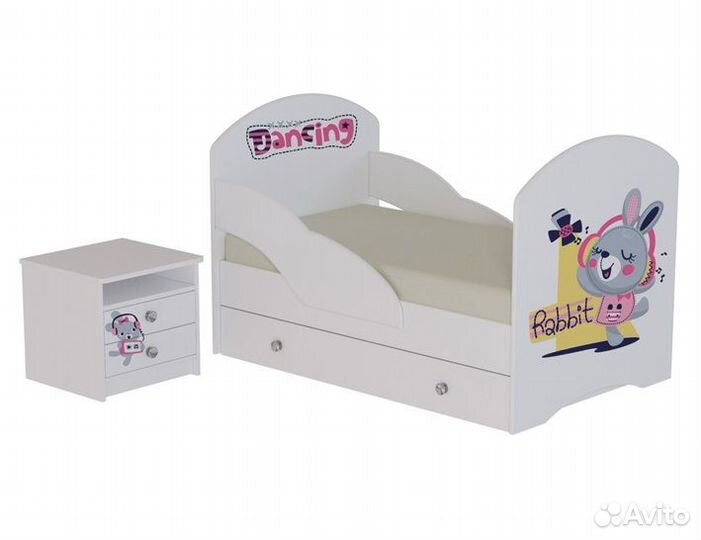 Кровать детская - Малыш 3 без рисунка