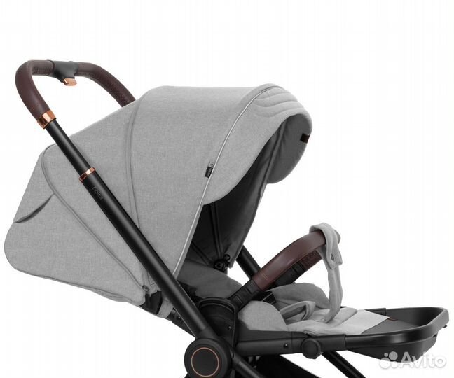 Коляска Carrello Epica 2 в 1- 2023 Silver Grey