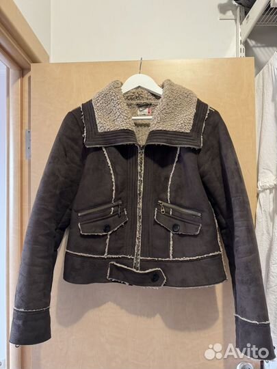 Дубленка укороченная