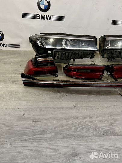 Bmw 7 g11 g12 комплект фары фонари Оригинал