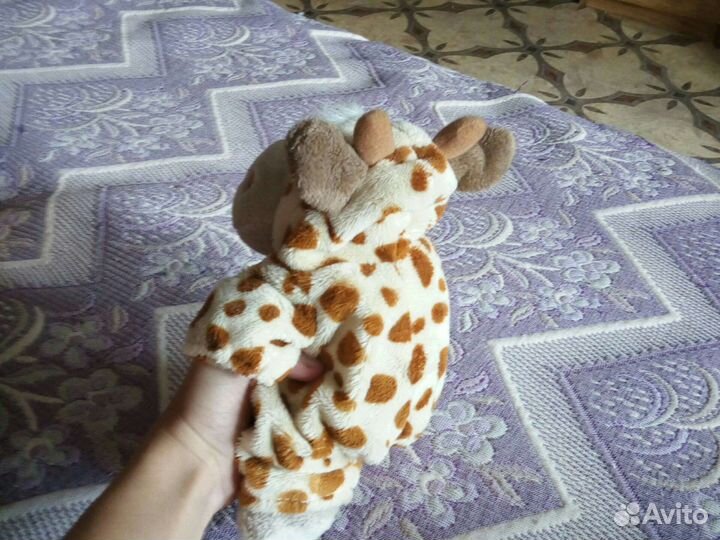 Игрушка бегемотик- в куртке коровы