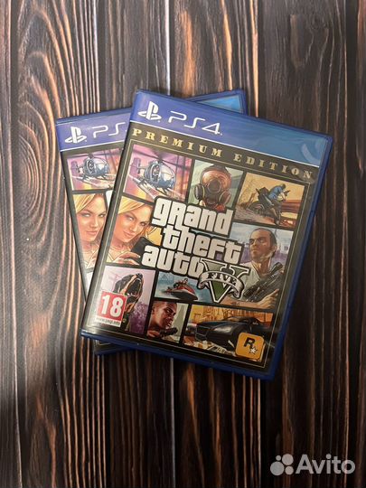 Gta 5 ps4 диск