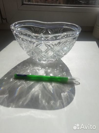 Хрустальная ваза