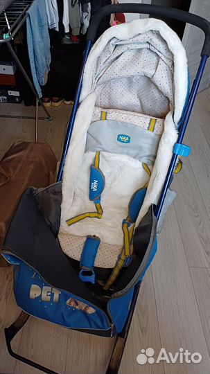 Детские санки коляска бу