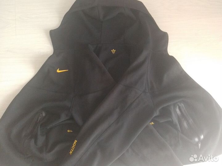 Nike tech fleece nocta кофта черная