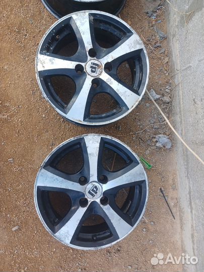 Диски литые r14 4 100 (на ланос)