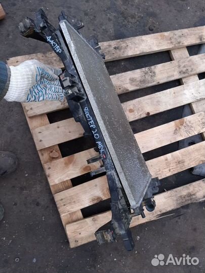 Касета радиаторов, диффузор Дастер 2.0 бензин