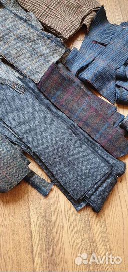 Отрез ткани твид