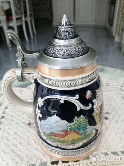 Кружка пивная с крышкой, Германия