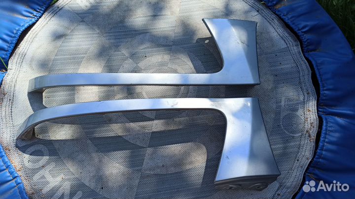 Реснички на фары subaru forester sg5