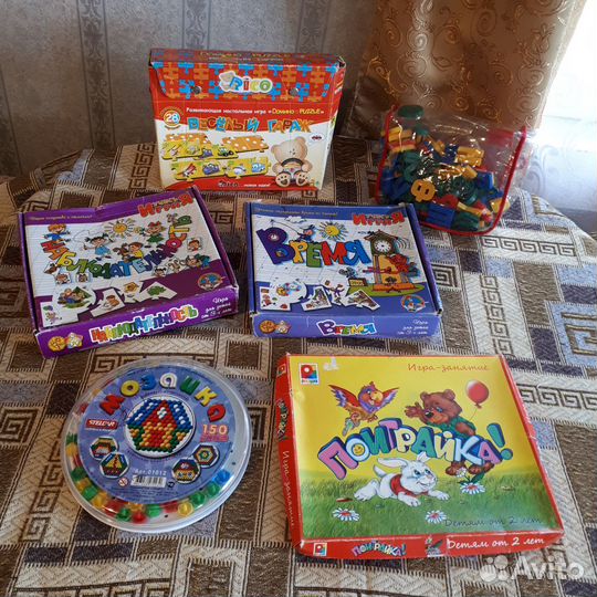 Развивающие игры и игрушки от 1 до 3 лет